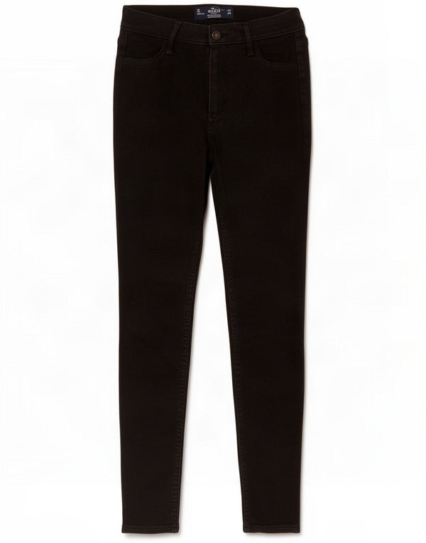 Hollister ženske uske traperice visokog rasta US 3 XS W26 L26 crne