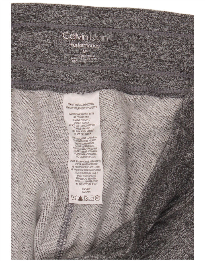 CALVIN KLEIN Ženska trenirka Hlače Joggers UK 14 Srednje sivi pamuk