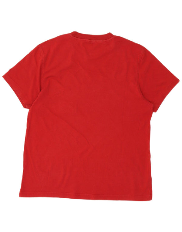 CHAMPION Muška velika crvena majica s grafičkim motivima Sveučilišta New York