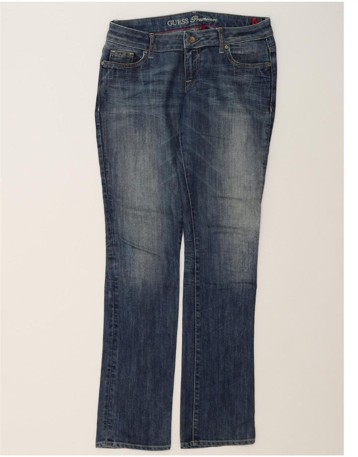 GUESS Womens Slim Jeans W30 L34 Blue Cotton Vintage Guess and Second-Hand Guess from Messina Hembry 