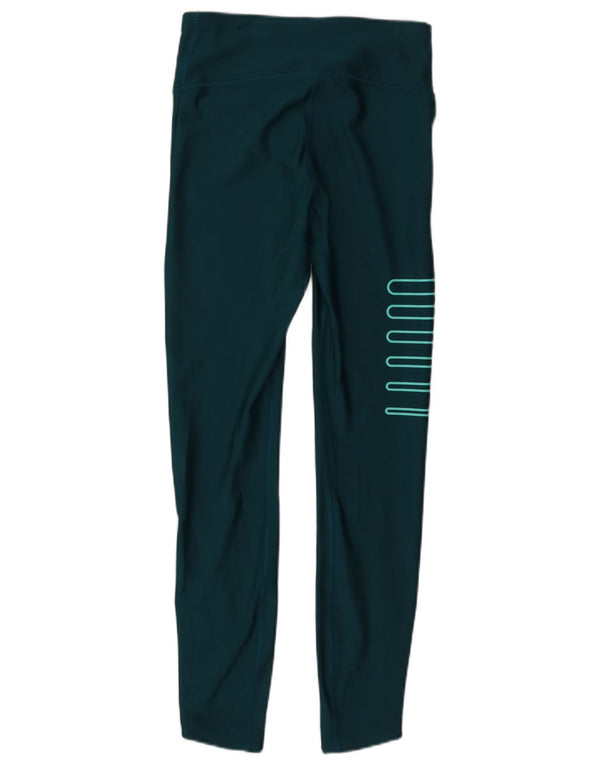 Under Armour ženske grafičke tajice UK 12 Srednje tirkizni poliester