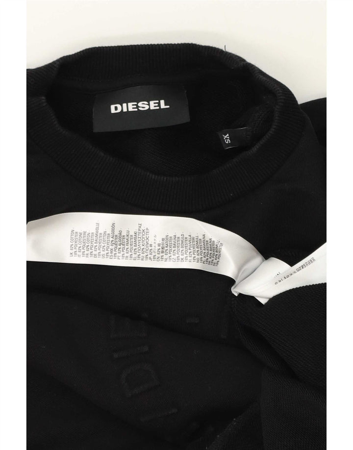 Diesel muški džemperi XS crni pamuk
