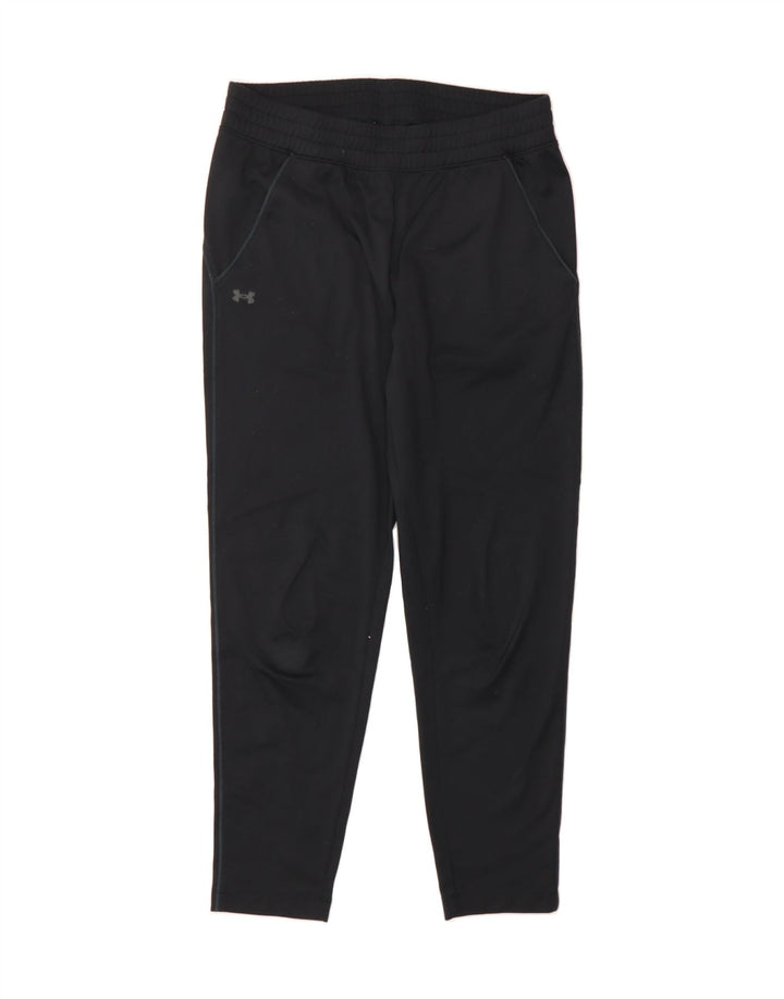 UNDER ARMOUR Womens Tracksuit Trousers UK 10 Small Black Polyester Vintage Under Armour and Second-Hand Under Armour from Messina Hembry 