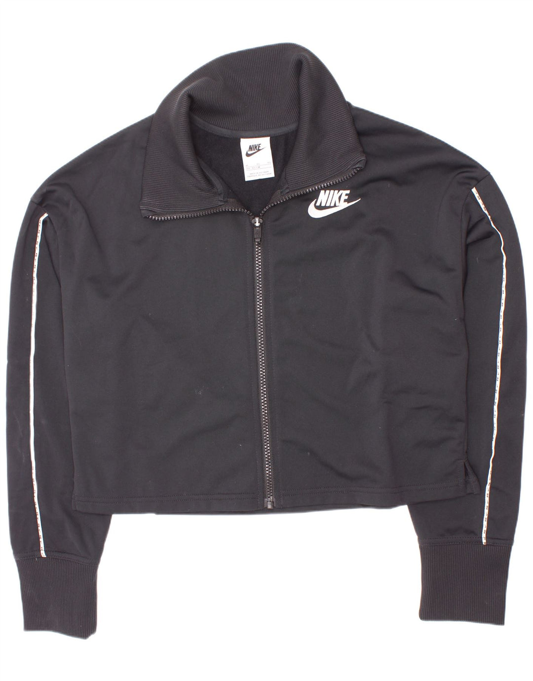 Nike Gornja jakna trenirke za djevojčice 13-14 godina XL crni poliester