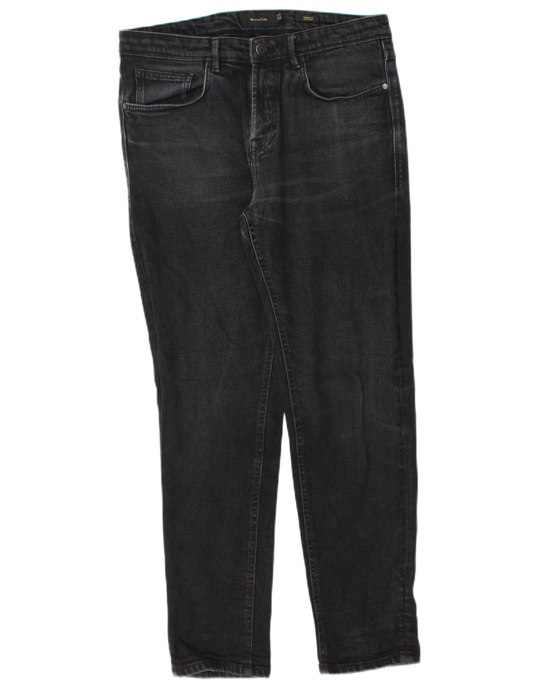 Muške uske traperice Massimo Dutti EU 40 srednje W31 L28 crne