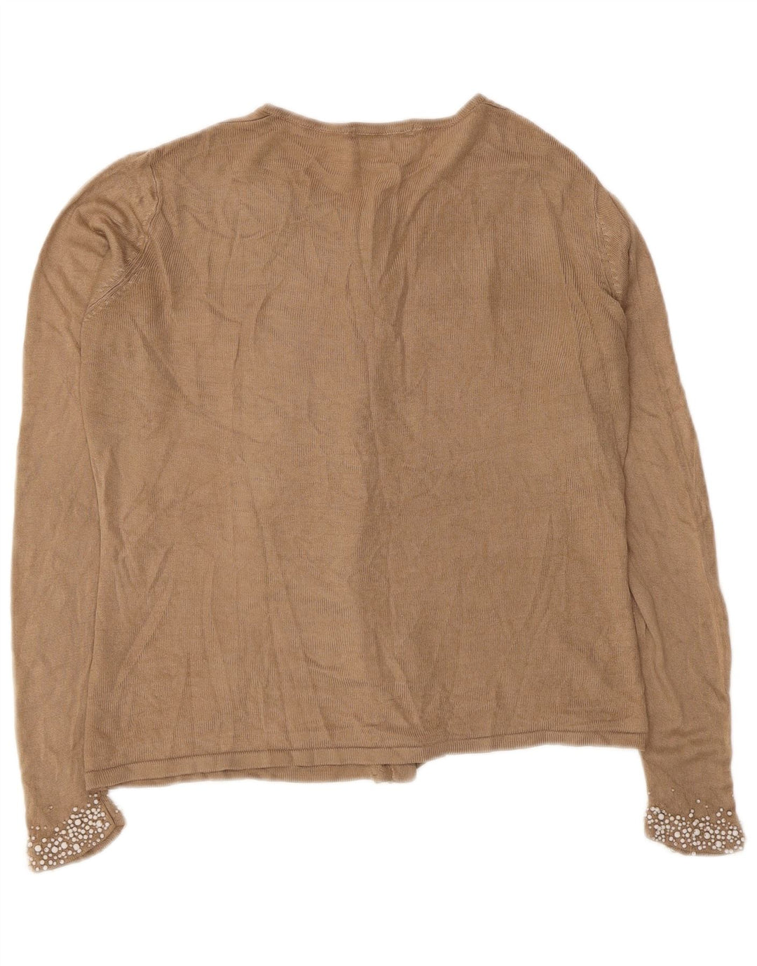 Marks & Spencer ženski preveliki džemper UK 10 Small Brown