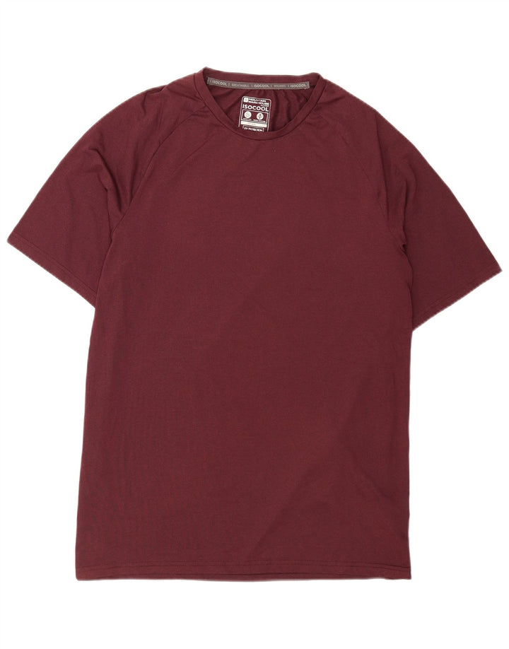 Mountain Warehouse Muška majica kratkih rukava Veliki bordo poliester