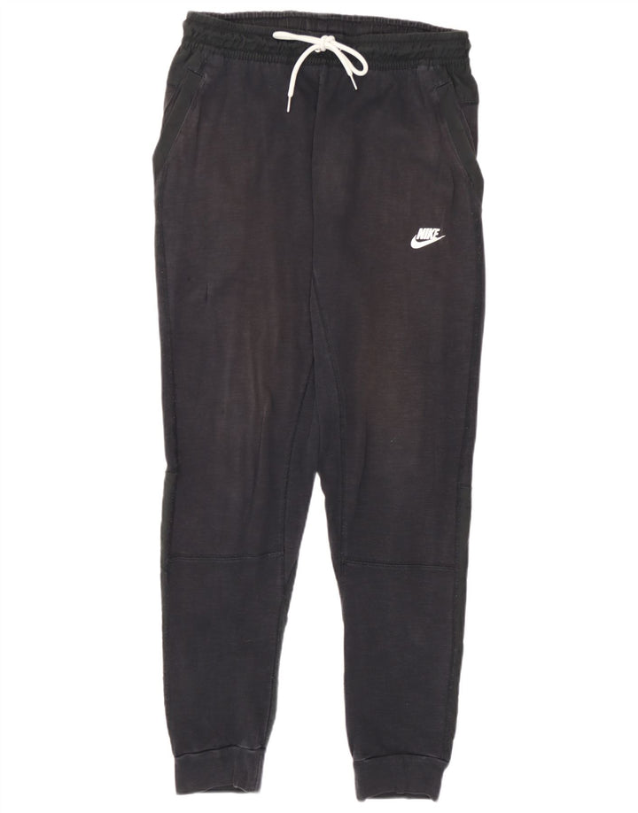 Nike muške trenirke Hlače Joggers srednje tamnoplavi pamuk