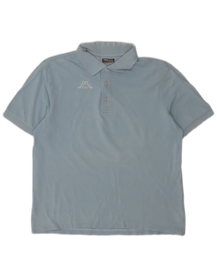 Kappa muška polo majica Large Blue Cotton