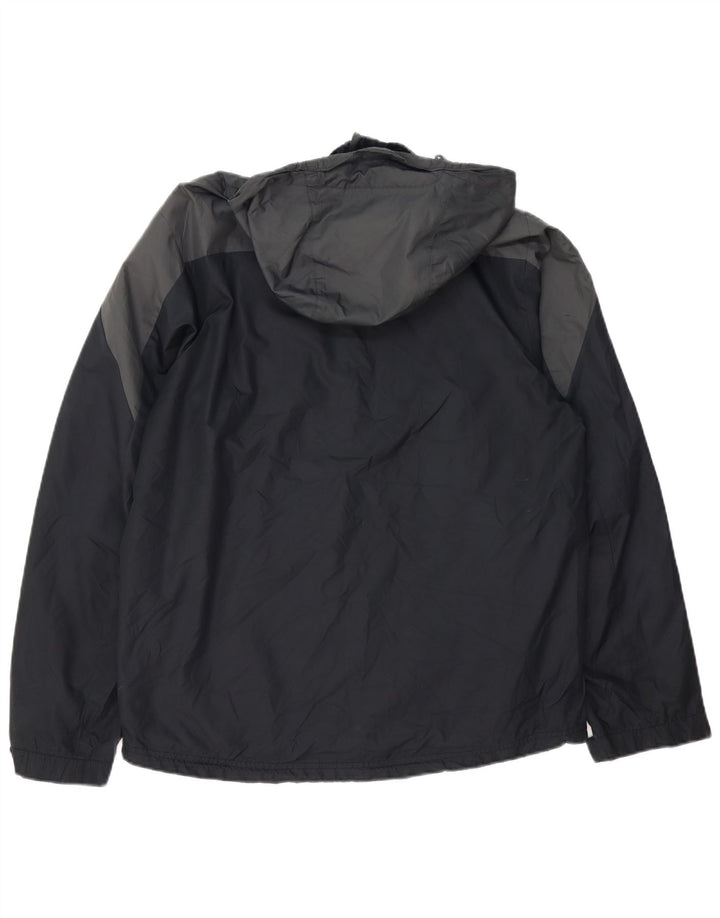 Nike muška jakna Storm-Fit Graphic Windbreaker UK 38 srednje crna poliester