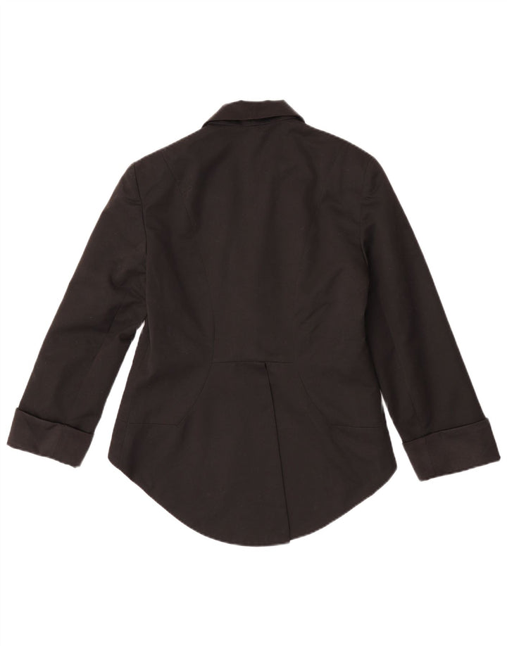 Topshop ženski frak sako jakna 3/4 rukava UK 12 srednje crna