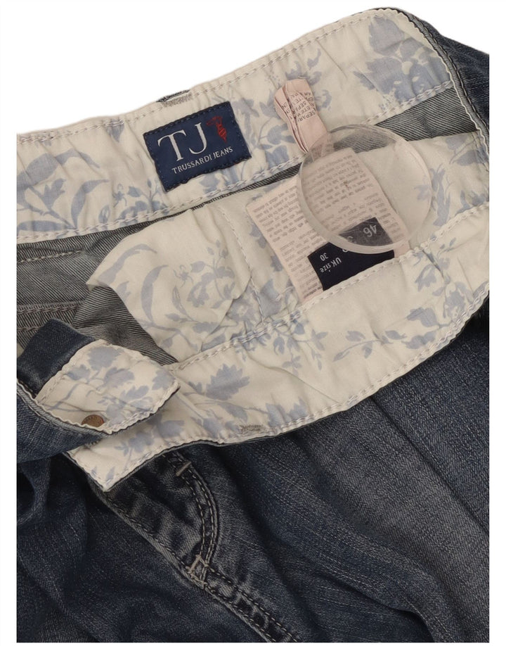 Muške skraćene traperice Trussardi W30 L24 plavi pamuk