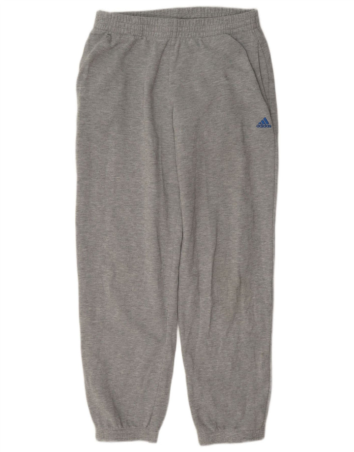 Adidas muške trenirke, srednje sive pamučne hlače