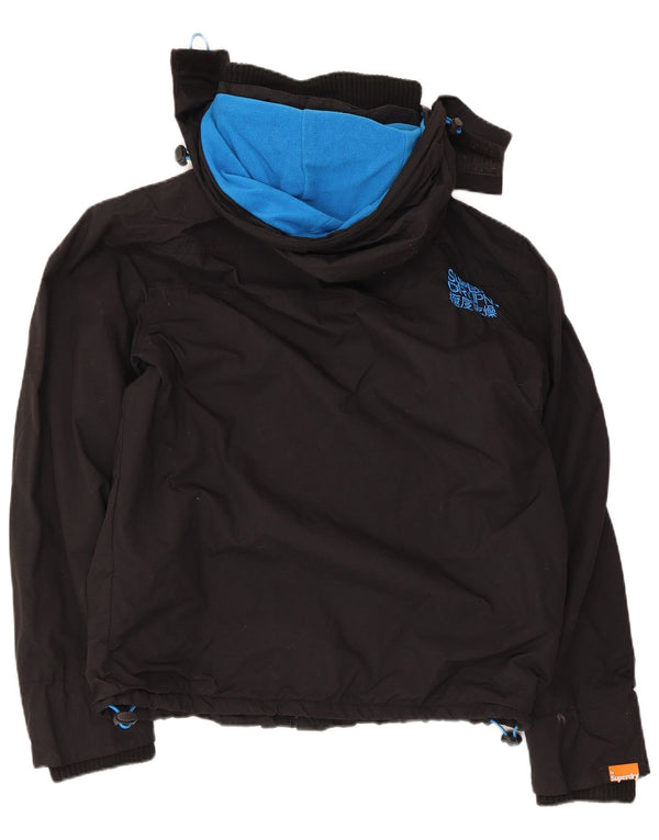 Superdry ženska vjetrovka s kapuljačom UK 18 XL crna