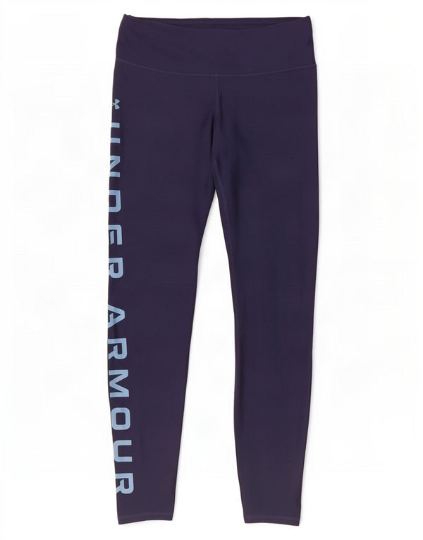 Ženske grafičke tajice Under Armour Heat Gear UK 12 srednje tamnoplave