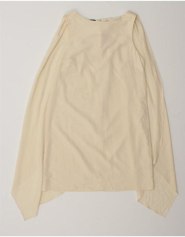 Topshop ženska asimetrična tunika bez rukava UK 8 Small Off White