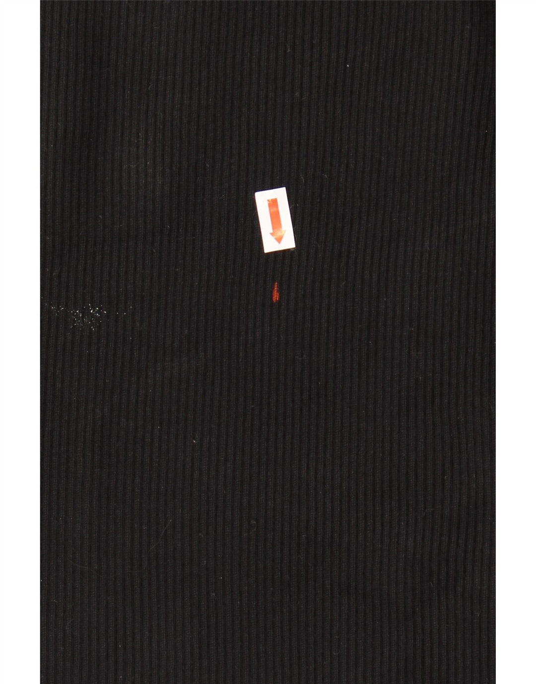 ZARA ženski pulover s kratkim izrezom UK 8 Mala crna viskoza