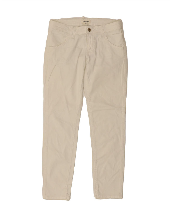 ROY ROGERS Womens Slim Jeans W28 L26 White Cotton Vintage Roy Rogers and Second-Hand Roy Rogers from Messina Hembry 