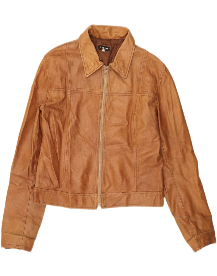 Nadine muška kožna jakna UK 40 Large Brown Leather