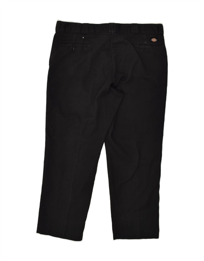 DICKIES Mens Tapered Chino Trousers W41 L29  Black Polyester | Vintage Dickies | Thrift | Second-Hand Dickies | Used Clothing | Messina Hembry 
