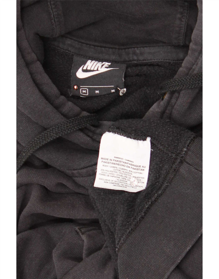 Nike muška majica s kapuljačom Srednje crni pamuk