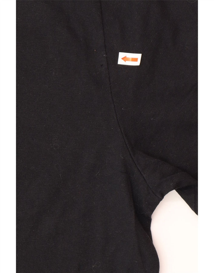 NIKE Muška velika crna majica s grafičkim motivima