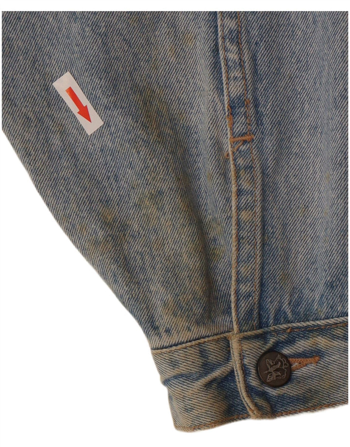 Ragazza ženska traper jakna UK 14 XL plavi pamuk