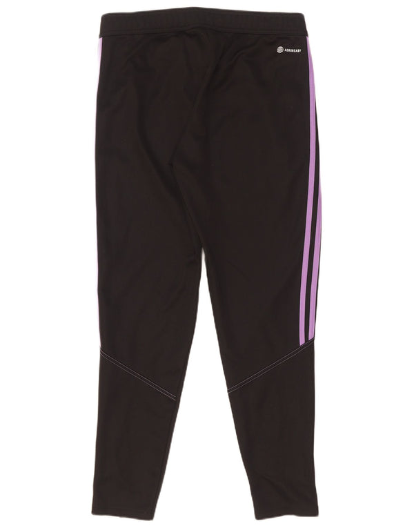 Adidas ženske hlače za trenirku UK 12/14 Srednje crni poliester