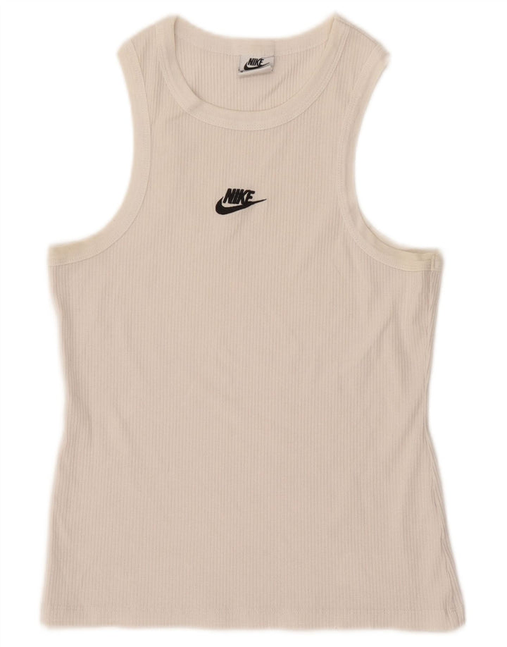 Nike ženski prsluk UK 12 srednji bijeli pamuk