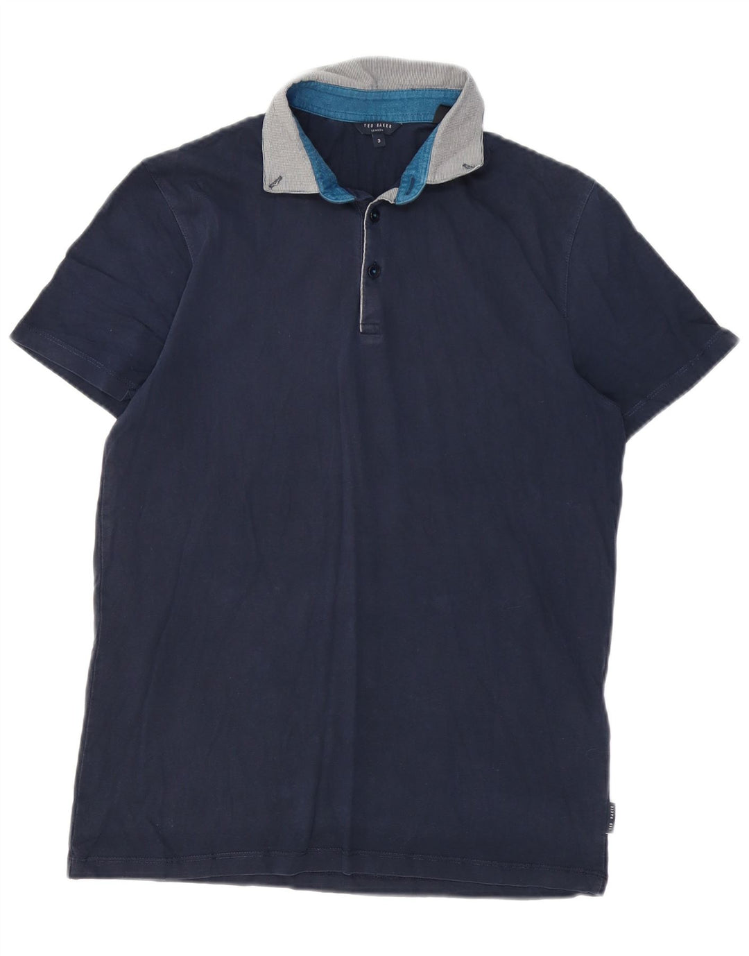 Ted Baker muška polo majica veličina 3 srednje tamnoplavi pamuk