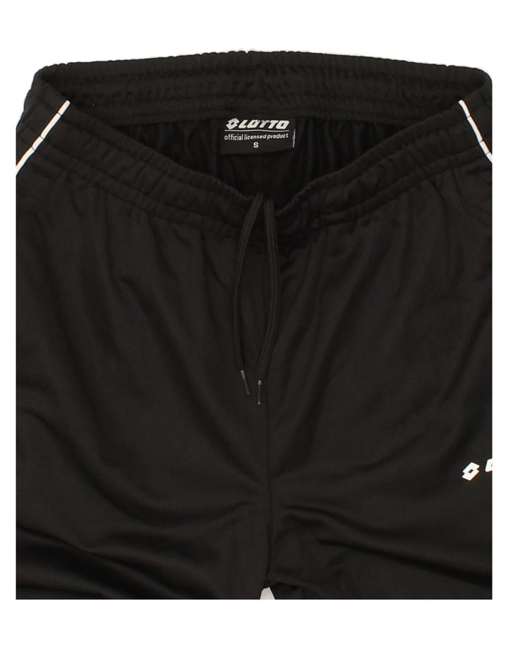 LOTTO Mens Tracksuit Trousers Small Black Polyester Vintage Lotto and Second-Hand Lotto from Messina Hembry 