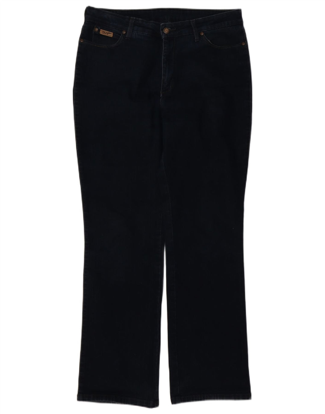 WRANGLER Ženske traperice Regular Bootcut W34 L32 tamnoplavi pamuk