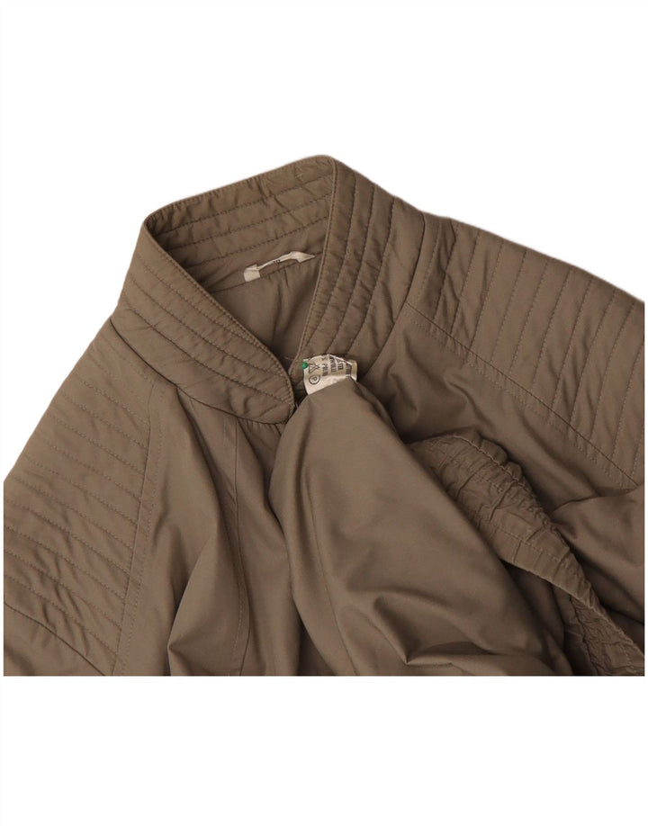 Vintage muška bomber jakna UK 42 XL kaki poliester