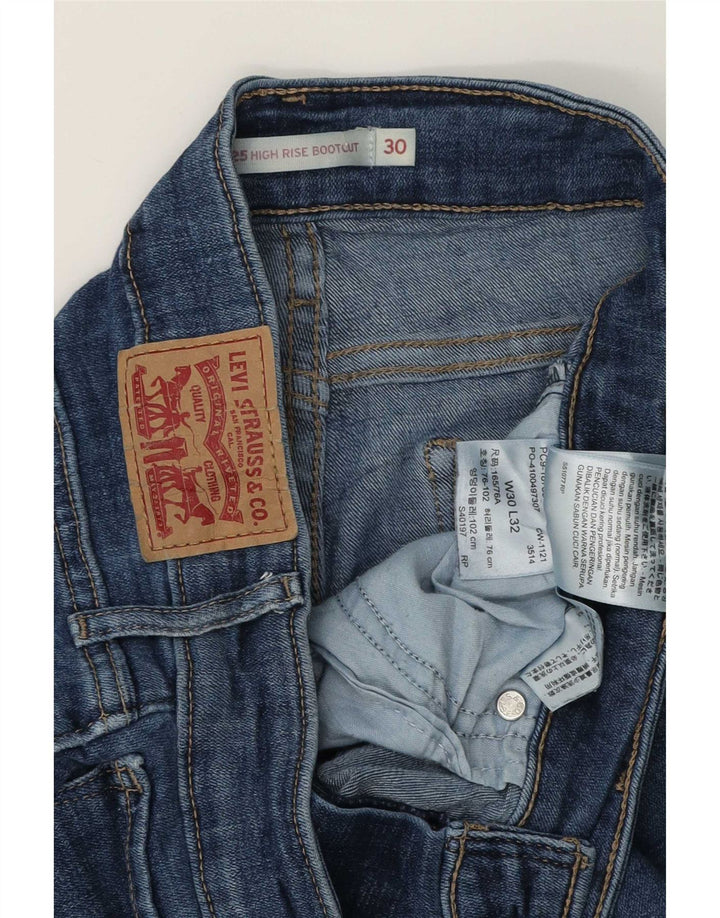 Levi's ženske 725 traperice visokog rasta W30 L32 plavi pamuk