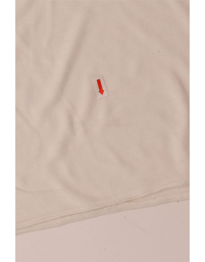 CALVIN KLEIN JEANS Ženska majica kratkih rukava s grafičkim motivima UK 18 XL Bijeli pamuk