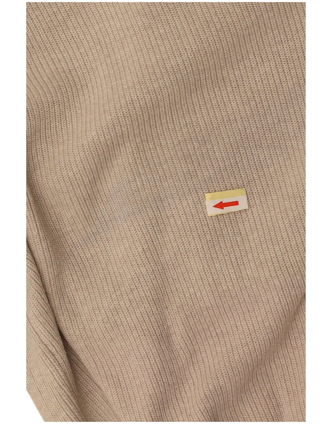EDDIE BAUER Veliki muški pulover s okruglim izrezom, bež pamuk