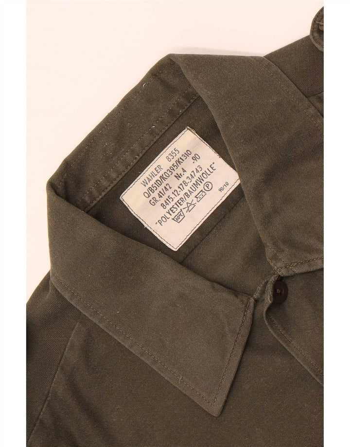 Vintage muška vojna košulja veličine 41/42, veliki kaki poliester