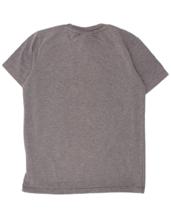Nike Boys Dri Fit T-Shirt Top 8-9 Years Small Grey Pamuk