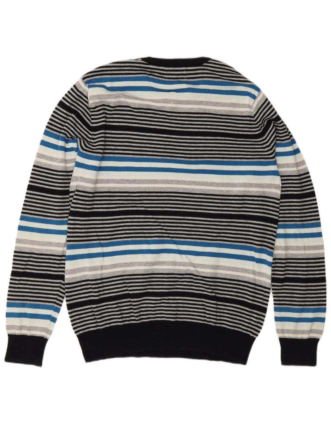 Jack & Jones muški džemper s okruglim izrezom srednje raznobojnih pruga
