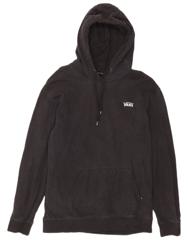 Vans muška majica s kapuljačom Srednje crni pamuk