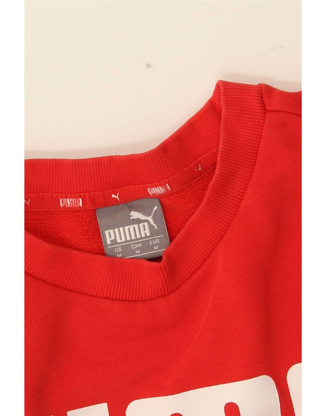Puma muška majica s grafičkim motivima srednje crvene boje