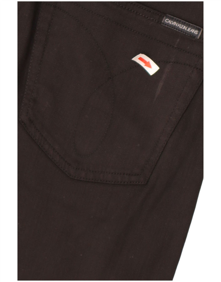 Calvin Klein muške uske traperice W33 L32 crni modal