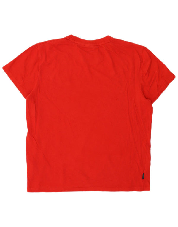 Superdry muška majica XL crveni pamuk