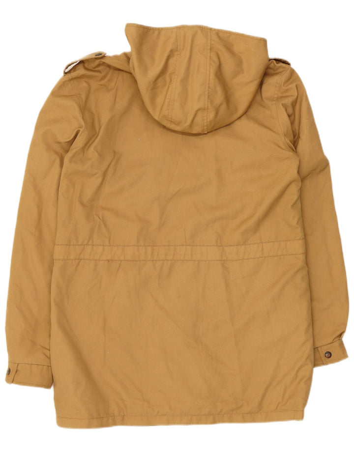 Vintage muška parka jakna s kapuljačom UK 38 srednje bež boje