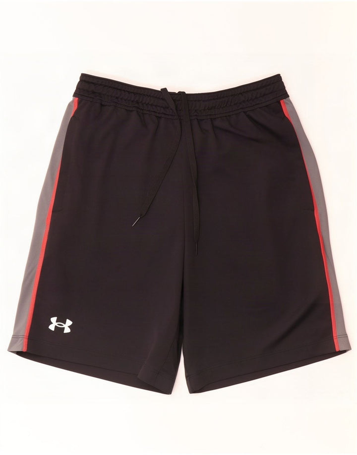 Under Armour muške sportske kratke hlače srednje crne boje od poliestera