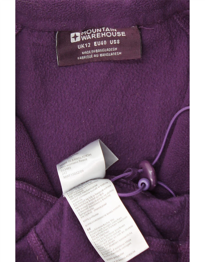 Mountain Warehouse Ženska jakna od flisa UK 12 srednje ljubičasta poliester