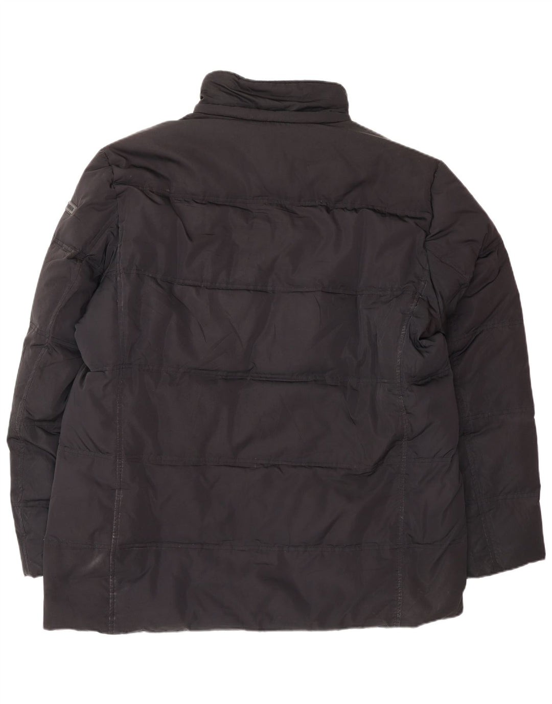 TRUSSARDI JEANS Muška podstavljena jakna IT 56 3XL crni poliester