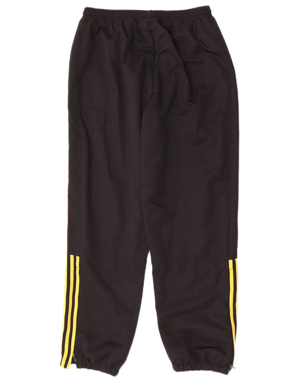Adidas muške trenirke hlače Joggers UK 40/42 srednje crni poliester