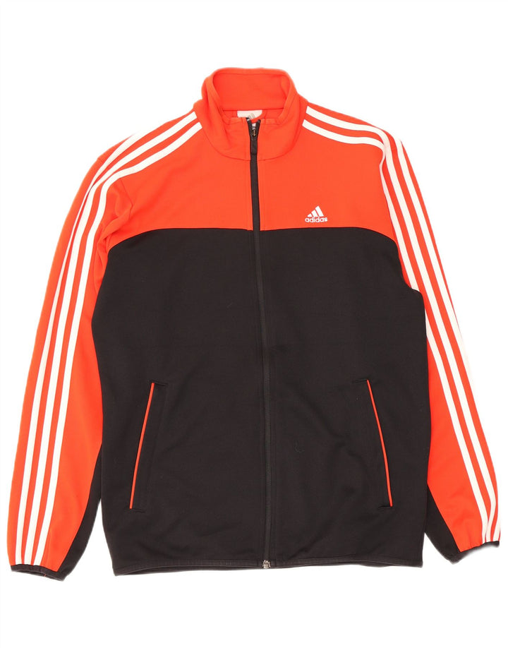 Adidas muška gornja jakna trenirke UK 38/40 srednje narančaste boje