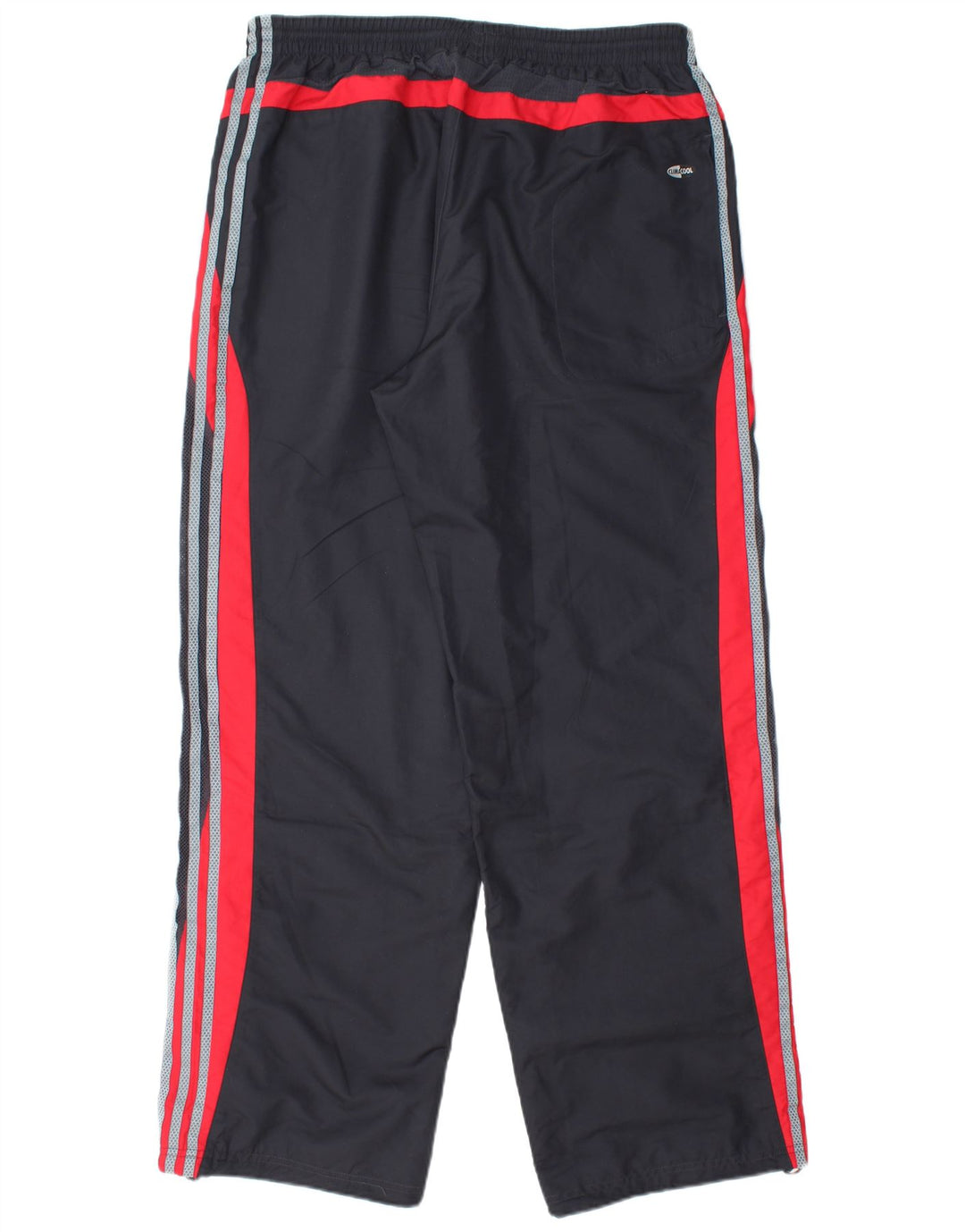 Adidas muške Climacool hlače za trenirku, velike crne poliesterske blokove
